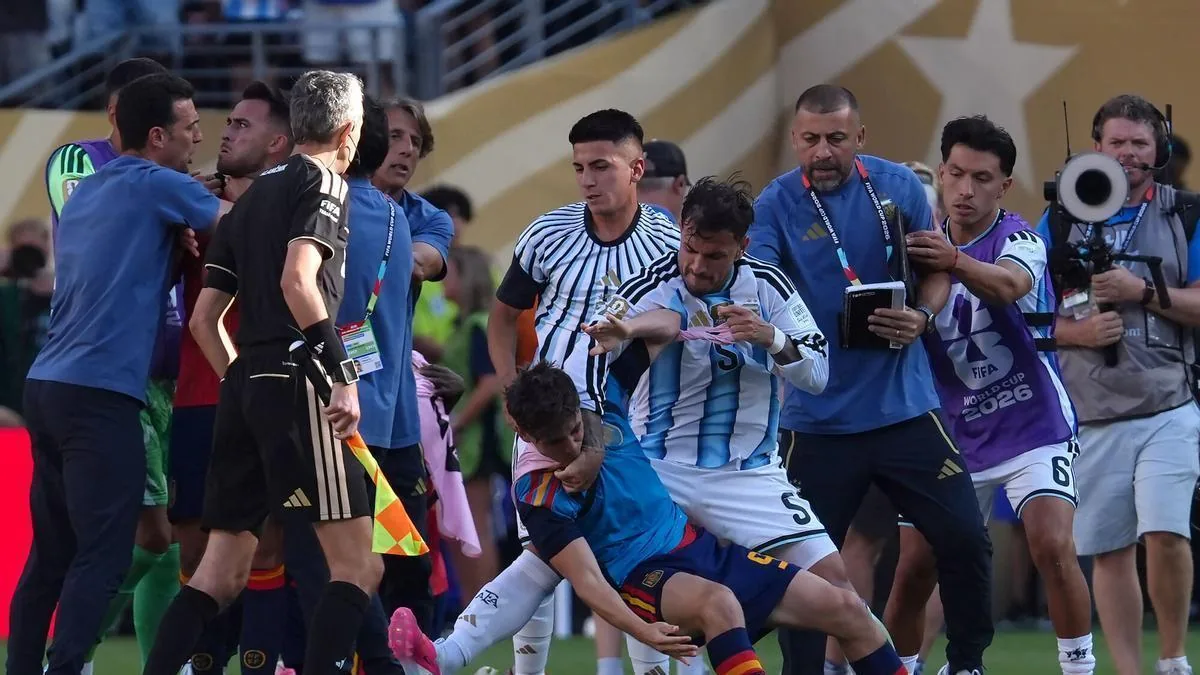 Duro procedimiento disciplinario de la FIFA tras los incidentes ocurridos durante la final del Mundial - MARCA