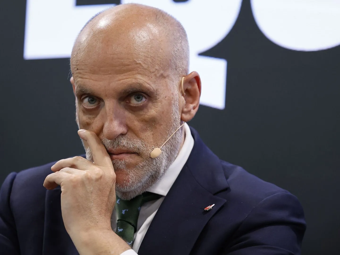 Foto: Javier Tebas, presidente de LaLiga, durante un acto. (EFE/Mariscal)