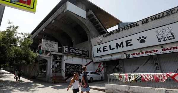 Foto: Exterior del Estadio de Vallecas. (EFE/Archivo)