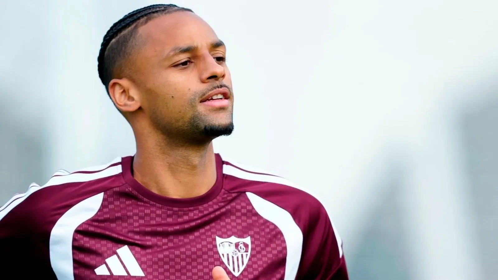 Djibril Sow durante un entrenamiento.